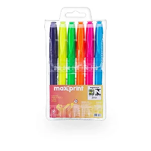 Kit de Marca Texto Maxprint – Neon