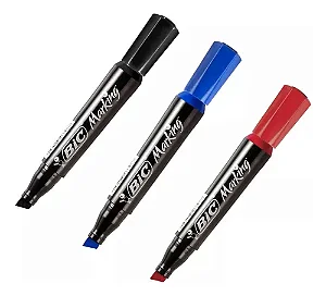 Pincel Marcador Permanente BIC – Ponta Chanfrada