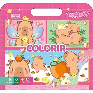 Álbum para Colorir Maleta CapyClub