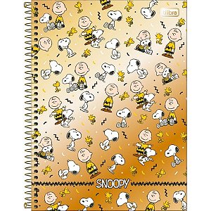 Caderno Universitário Snoopy Tilibra 10x1 (Modelos Sortidos)