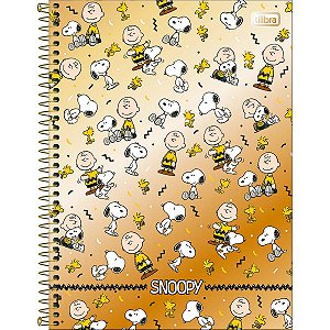 Caderno Espiral Snoopy – 10 Matérias | 160 Folhas