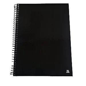 Caderno Universitário KBOM Black – 1 Matéria | 70 Folhas