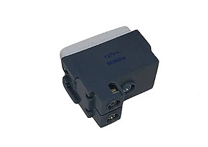 Módulo Interruptor Paralelo 10A 250V Branco Linha B3 MARGIRIUS. Cod. 19404