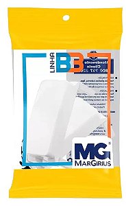 Módulo cego (embalagem com 2 unidades) Branco Linha B3 MARGIRIUS. Cod. 19408