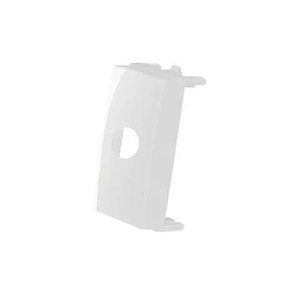Módulo Saída de Fio 9,5 mm (embalagem com 2 unidades) Branco Linha Sleek MARGIRIUS. Cod. 16042