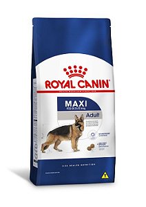 Ração maxi adulto Cães, 15 KG. ROYAL CANIN. Cod. 10300112