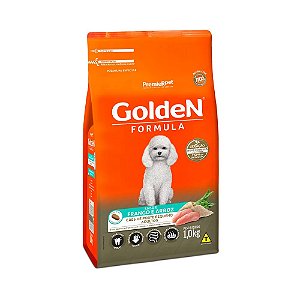 Ração Fórmula, Cão Adulto Frango e Arroz Minibits 1 KG. GOLDEN. Cod. 3006050