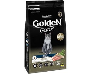 Ração Gato Castrado Senior Frango 3 KG. GOLDEN. Cod. 3024062