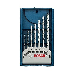 Jogo Brocas p/ Concreto 3-8mm 7 un. BOSCH. Cod. 2607017509