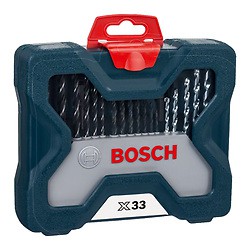 Kit Pontas e Brocas X-Line 33 un. BOSCH. Cod. 2607017398