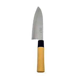 Faca Asia Santoku inox 7".HAUSKRAFT. Cod. FCH-9007