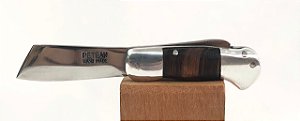 Canivete Aço Inox 420, Cabo de Madeira. PETEAN. Cod.LT9RVTKDD