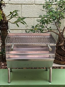 Churrasqueira de inox Portátil. ARTINOX  Cod.FA9E2TQY3