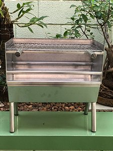 Churrasqueira de inox Portátil. ARTINOX  Cod.FA9E2TQY3