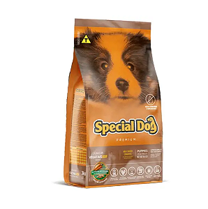 Ração Premium Vegetais Júnior Pro 20KG. SPECIAL DOG. Cod. 150010004009
