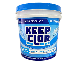 Cloro Hipoprime hipoclorito de cálcio 65% 10 kg. KEEPCLOR.Cod. 100