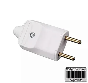 Plugue desmontável 2P 180º com prensa cabos MARGIRIUS.