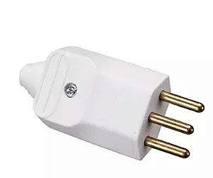 Plugue desmontável 2P+T 180º com prensa cabos MARGIRIUS.