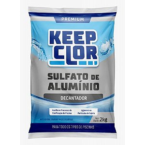 Sulfato de alumínio  2kg. KEEPCLOR. Cod. 12702