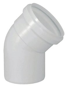 Joelho KRONA 45 esgoto 100mm. Cod 22100