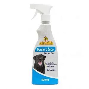 Shampoo banho a seco para cães 500ml. BRINCALHÃO. Cod. 37535