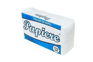 Papel toalha extra luxo 20X21 FD C/1000 FLS. PAPIERE. Cod. 3004