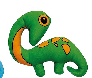 Brinquedo de  Pelúcia Sonoro passarinho baby verde. SAVANA. Cod DOG365VE