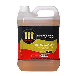 Mundclean 7000 concentrado. 5l. MUNDIAL. Cod 010108005C