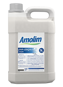 Lava louças Clean, 5l, AMOLIM. Cod 68