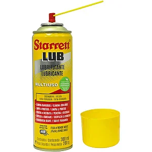 Desengripante Lubrificante Multiuso - S-LUB300. STARRETT. Cod. 751300