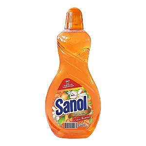 Limpador perfumado desinfetante citric flowers 500ml. SANOL. Cod. 4605