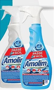 Facilitador p/passar roupas intensa 500ml. AMOLIM. Cod.1038