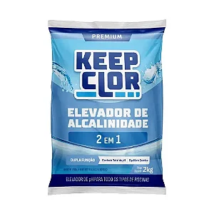 Elevador de alcalinidade 2kg. KEEPCLOR. Cod. PK 0038