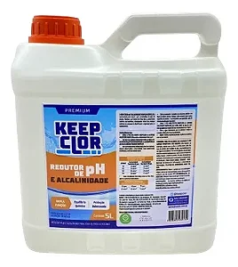 Redutor de Ph e Alcalinidade 5l. KEEP CLOR. Cod. PK0033