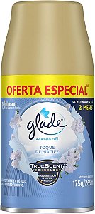 Odorizador de ambiente spray refil toque de maciez Frasco 269ml. GLADE. Cod. 1099004
