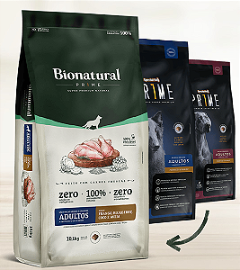 Ração Bionatural para Cães Adultos de RMG Frango, Blueberry, Coco e Aveia 20 kg. SPECIAL DOG Cod. 150050007005