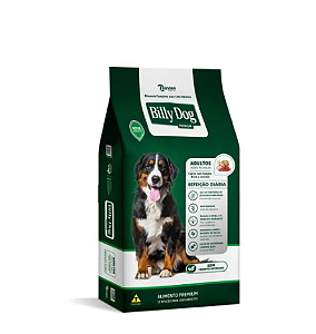 Ração refeições diárias 22%  15KG. BILLY DOG. Cod.16