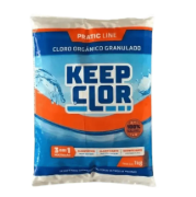 Cloro Orgânico Pratic line. KEEPCLOR. 1 kg. Cod. 0006
