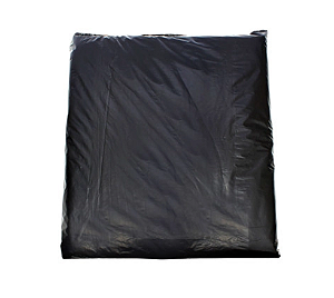 Saco de lixo preto 200l 0,07mm. Cod. 41