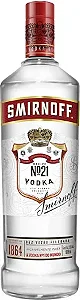Garrafa smirnoff original vidro 998ML. Cod 0021530