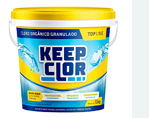 Cloro Orgânico dicloro  Top line . KEEPCLOR. 10 kg. Cod. 427