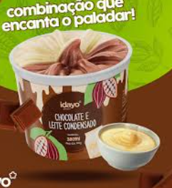 Copo CHOC C/ LEITE COND 380ml. IDAYO. Cod 69