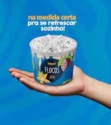 Copo FLOCOS 380ml. IDAYO. Cod 66