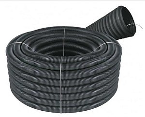 Eletroduto PEAD KANADUTO SW DN 125mm cinza c/ 50m, PLUG, ARAME GUIA. KANAFLEX. Cod L05076