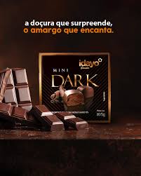 MINI BOMBOM gelado DARK. IDAYO. Cod 1283