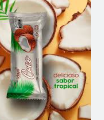 Picolé ao leite COCO BRANCO. IDAYO. Cod 19