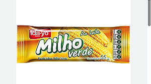 Picolé ao leite MILHO VERDE. IDAYO. Cod 20