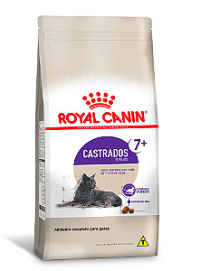 Ração Sterilised 7+ para Gatos Adultos Castrados, 1,5 KG. ROYAL CANIN. Cod 98171