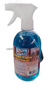 Limpa vidros com borifador, 500ml. LSV . Cod. 8938001