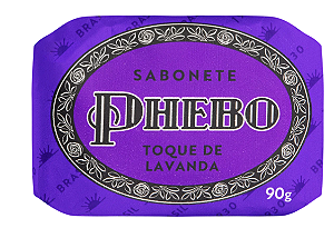 Sabonete em barra vegetal toque de lavanda 90g, PHEBO.